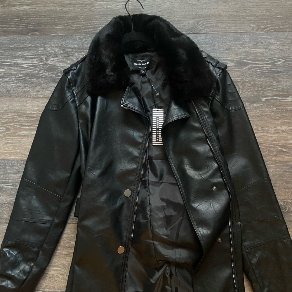 COPY - Leather coat